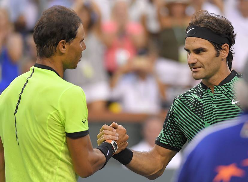 Aggiornato poi a 23-13, da Roger Federer che ha battuto di nuovo il maiorchino negli ottavi di Indian Wells: 6-2 6-3